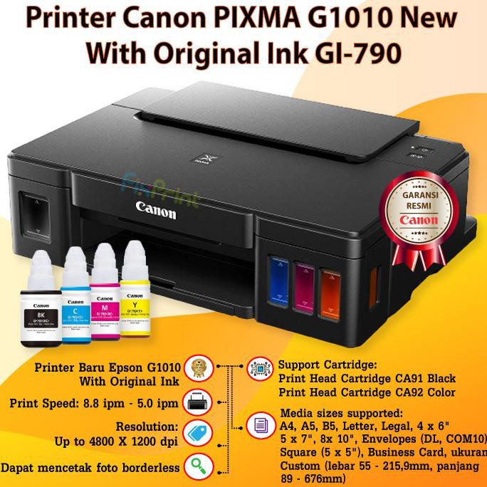 canon inkjet printer pixma g1010