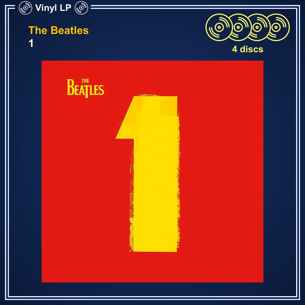 [แผ่นเสียง Vinyl LP] The Beatles - 1 [ใหม่และซีล SS]