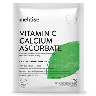 Melrose Vitamin C Calcium Ascorbate Powder 125g