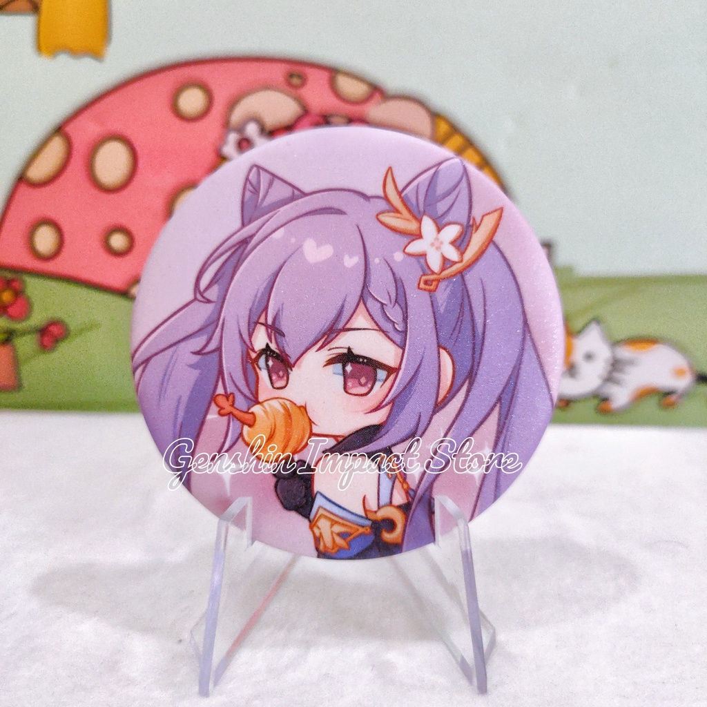 KEQING Genshin Impact Badge