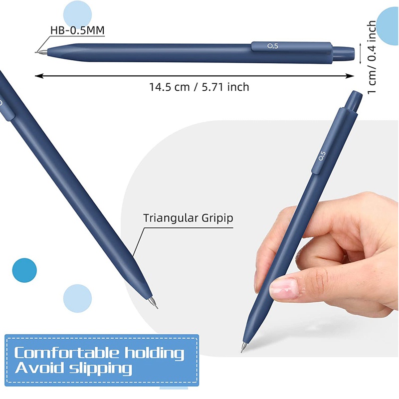 60 Mechanical Pencils Bulk 0.5Mm Cute Colored Mechanical Pencil Set Art