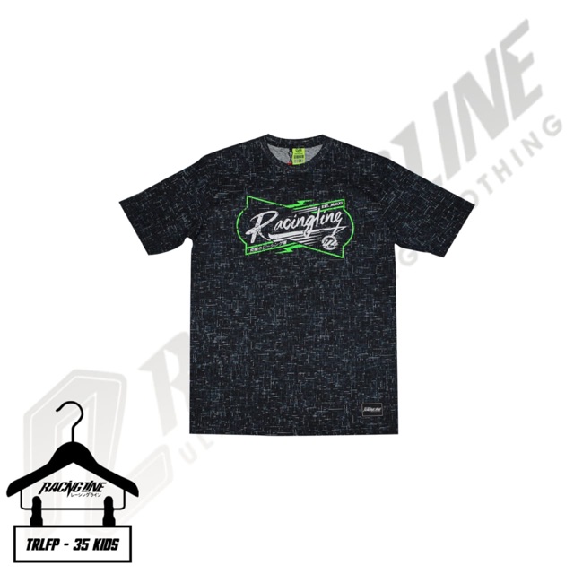 TRLFP-35 Kids Racing Line เสื้อยืด