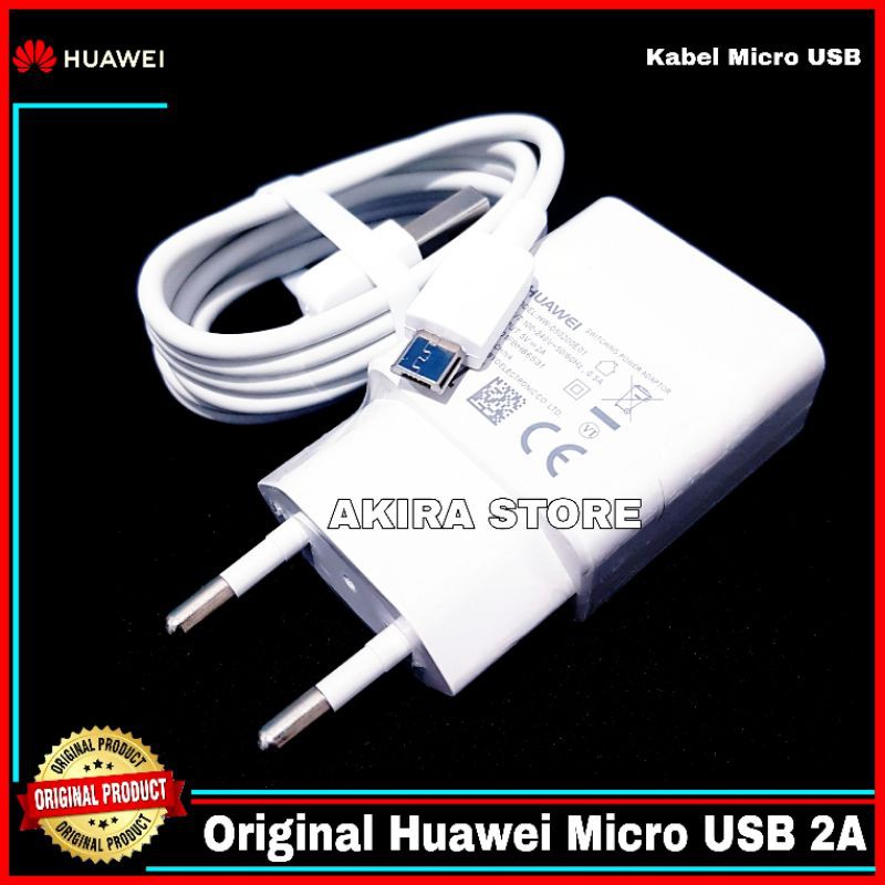 เครื่องชาร์จ Huawei Y5 Y5 Prime Y5 Lite Y6 Y7 Prime 7A 7S 7X 8A Original 100% Micro USB 2A
