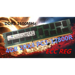 x58 x79 ซัมซุง 4G 2R * 4 PC3-12800R DDR3 1600 1866 mhz ECC REGหน่วยความจำเซิร์ฟเวอร์ RECC