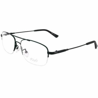 FEDO รุ่น LX-104-B สีดำ กรอบเซาะร่องวัสดุไทเทเนียม(TITANIUM100%) (โปร่งใส Black)