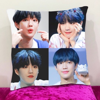 หมอนอิงสั่งทำ ใส่ได้4รูป หมอนอิงขนนุ่ม หมอนอิงโซฟา หมอนอิงในรถ หมอนอิง Cushions อิมย็องมิน Lim Young Min เอบีซิกซ์ AB6IX