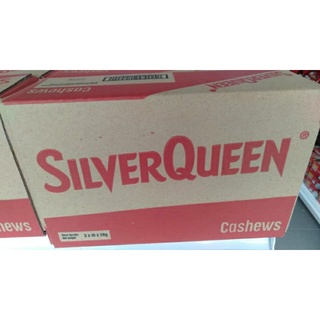 Chocolate Silverqueen Cashew 28 gram x 10pcs