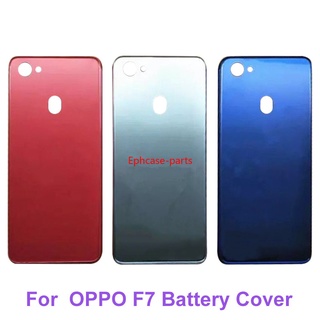 Epcph- ใหม่ เคสแบตเตอรี่ด้านหลัง สีดํา แดง น้ําเงิน สําหรับ Oppo F7