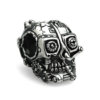 OHM Beads รุ่น Cyborg - Silver 925 Charm เครื่องประดับ บีด เงิน เแก้ว จี้ สร้อย กำไล OHMThailand