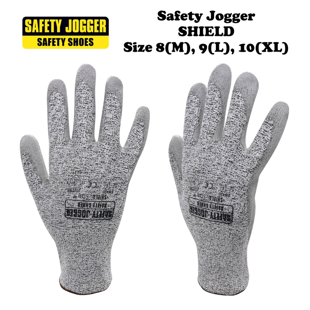 Safety Jogger Shield 4X43C ถุงมือนิรภัย