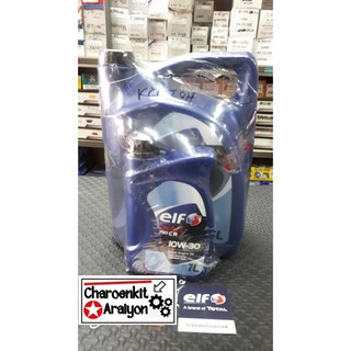 น้ำมันเครื่อง ดีเซล คอมมอนเรล ELF 750CR 10W-30 (6+1L)