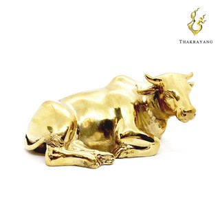 วัวทองเหลือง นอน THAKRAYANG รูปปั้นตกแต่งบ้าน