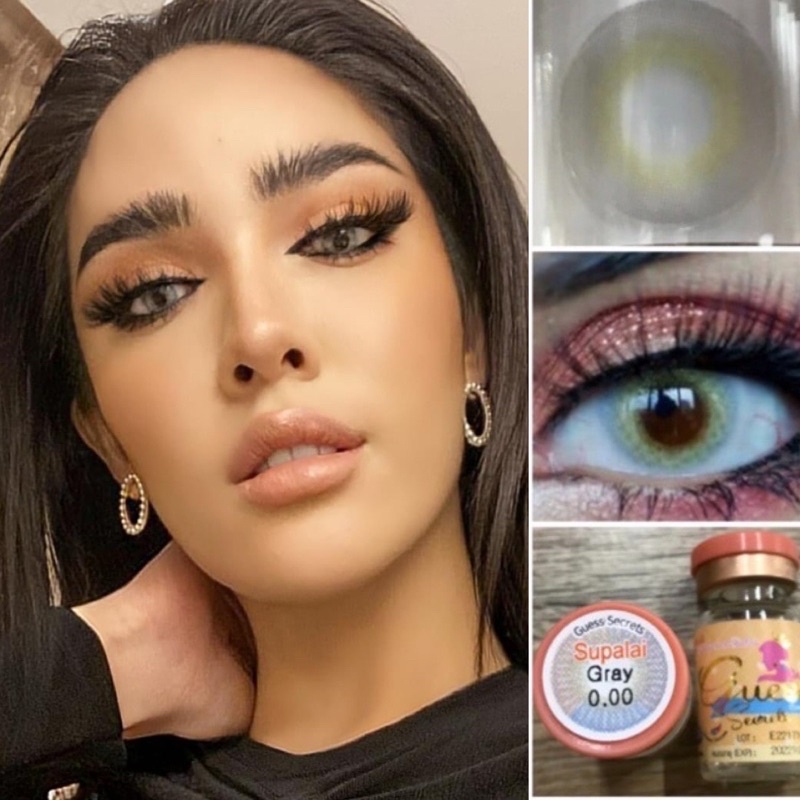 Supalai gray คอนแทคเลนส์ สายฝอ ใส่แทนลายตาผี ได้