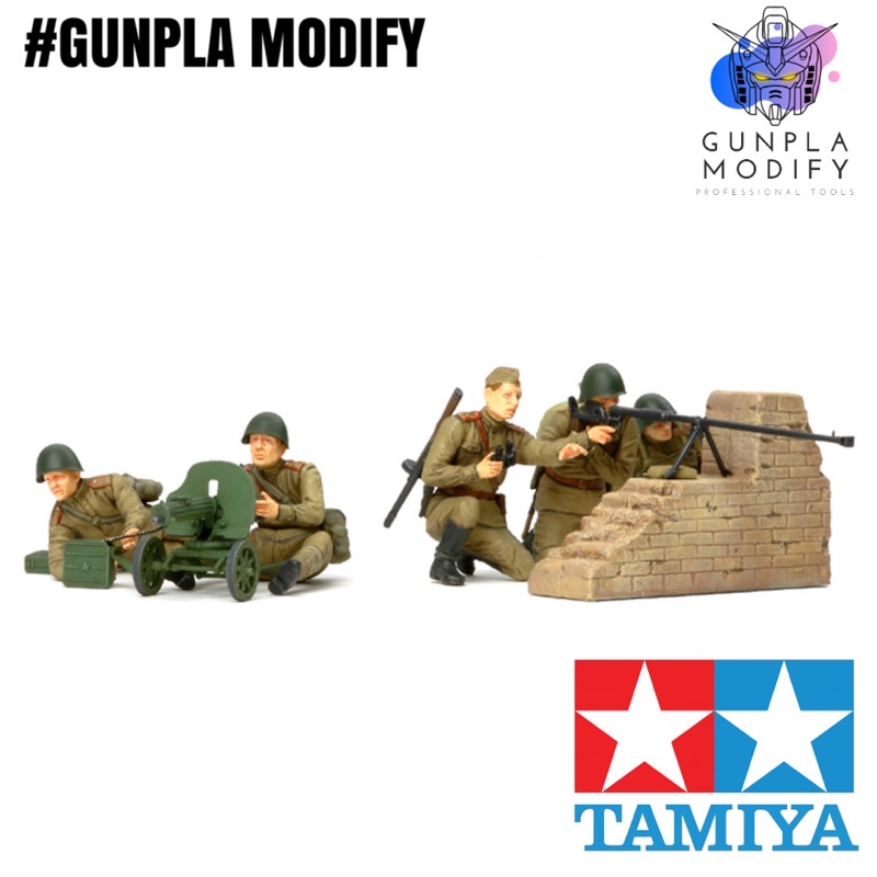TAMIYA 35306 1/35 โมเดลประกอบ โมเดลทหาร Russian Anti-Tank Team