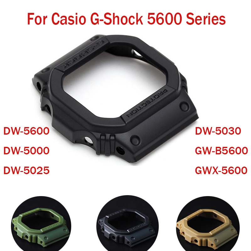 กรอบนาฬิกาข้อมือซิลิโคน สําหรับ Casio G Shock DW5600 DW-5000 DW-5030 GW-B5600 GWX-5600 5600