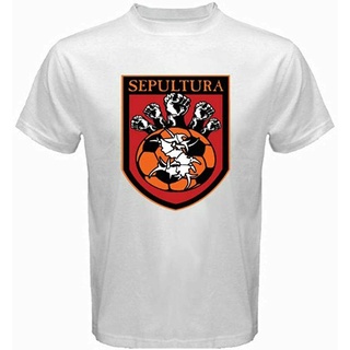 [100% Cotton] เสื้อยืด พิมพ์ลาย Sepultura Concert คุณภาพสูง สําหรับผู้ชาย