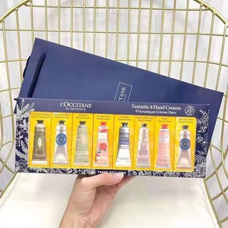 LOccitane Moisturizing Repair Black Box Hand Cream 10-Piece Gift Box Set