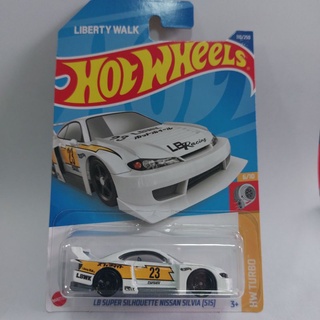 รถเหล็ก Hotwheels LB SUPER SILHOUETTE NISSAN SILVIA S15 เบอร์ 23 (ib35)