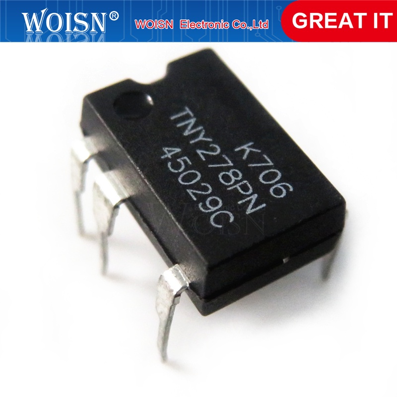 10 ชิ้น/ล็อต TNY278PN TNY278 DIP-7 ในสต็อก