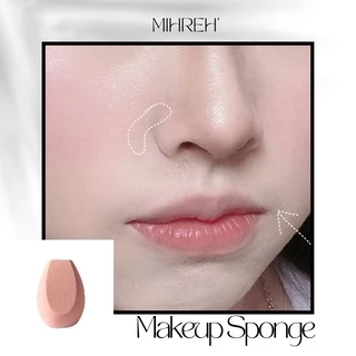 (พร้อมส่ง) Mihreh ฟองน้ำแต่งหน้า ไม่กินรองพื้น เนื้อละเอียดนุ่ม ชุบน้ำแล้วพองตัว แถมฟรี!!! ที่ใส่ฟองน้ำสำหรับพกพา