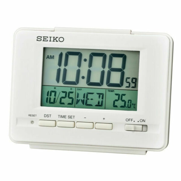 นาฬิกาปลุก ดิจิตอล ตั้งโต๊ะ ไซโก้ ( Seiko ) Beep alarm รุ่น QHL078K QHL078W