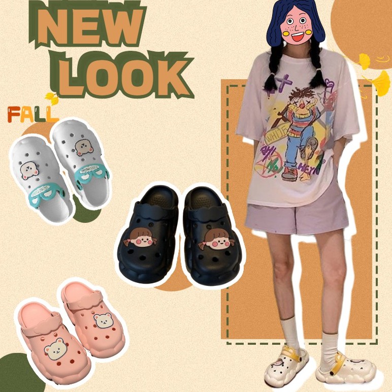 Fshoes มาจ้ารองเท้าแตะหัวโตแบบปุยเมฆ น้องนุ่มนิ่มใส่สบายดีไซน์แบบสาวหวานน่ารักใสกรุบนะจ๊ะ