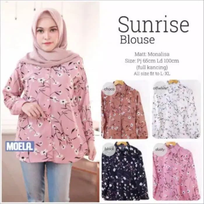 KEMEJA Monalisa Sunrise Blouse - OMB