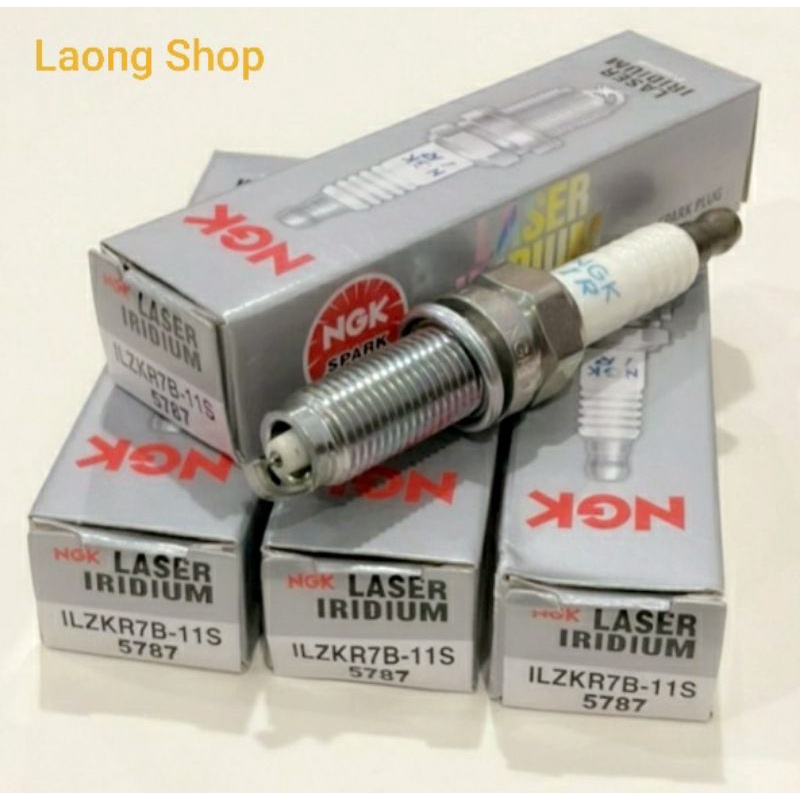 หัวเทียน  NGK IRIDIUM HONDA  ILZKR7B-11S  PART NO 12290-R48-HO Made In Japan