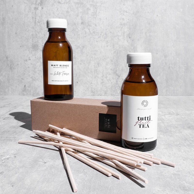 Waft blends ก้านไม้หอมสูตรเข้มข้น (Reed Diffuser) 30ml, 100ml ราคา ถูกที่สุด ดีลบีเคเค แกลเลอรีภาพที่ 8