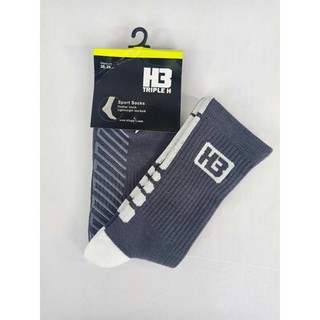 [ลด 15% ใส่โค้ด NEWS375] ถุงเท้าสั้นกันลื่น  H3 SPORT SOCKS (H3113)