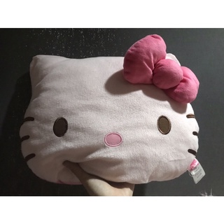 หมอน คิตตี้ ไซด์กลาง ป้าย sanrio japan มือสอง