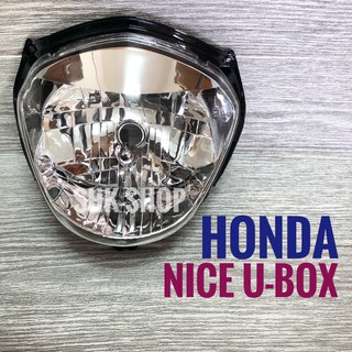 ชุดไฟหน้า  HONDA NICE U-BOX  , ฮอนด้า ไนซ์ ยูบ็อก 2011-058-ZS   ไฟหน้า มอเตอร์ไซค์