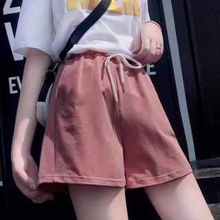 🚀พร้อมส่ง🚀ราคาถูกที่สุด💫M-3XL✨กางเกงขาสั้นผู้หญิง สไตส์เกาหลี ผ้านิ่มใส่สบาย กางเกงวอร์ม(ไม่มีกระเป๋า)