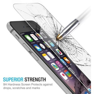 อุปกรณ์กันรอยหน้าจอ ฟิล์ม iPhone 5/5c/5s/6/6plus/6s/7/8/7plus/X tempered glass ฟิล์ม