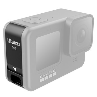 Ulanzi ฝาครอบป้องกัน G9-2 สําหรับ Gopro Hero 9 สีดําอุปกรณ์ชาร์จแบตเตอรี่สําหรับ Go Pro 9 Action Cam