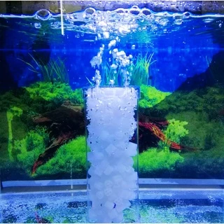 Moving bed Filter กระปุกพลาสติกปั่นมูฟวิ่งเบด แบบตั้งพื้น ไม่มีแถมมูฟวิ่งเบดลูกค้าต้องซื้อเพิ่ม