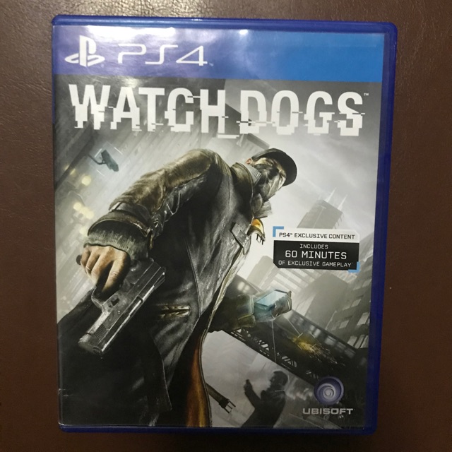 แผ่นเกมส์ Watch Dogs Ps4 มือสอง