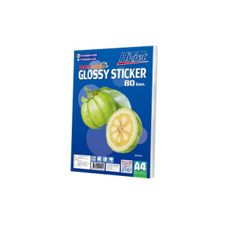 Hi-jet สติกเกอร์ผิวมัน Inkjet Fruit Series Glossy Sticker 80 แกรม A4 100 แผ่น