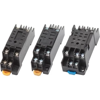 SOCKET RELAY ฐานรีเลย์ ขาเสียบรีเลย์ รุ่น PYF-8A , PYF-11A , PYF-14A , PYF-8A-E , PYF-14A-E