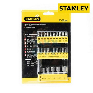 STANLEY 68-071-23 ชุดดอกไขควง 26 ชิ้น