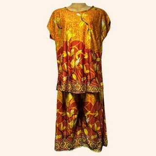 ชุดอาม่า ผ้านิ่มเกาหลี ใส่สบาย มีกระเป๋าที่เสื้อ A01 P04