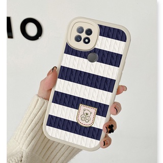 เคส OPPO A78 A77s A96 A77 5G A76 A57 4G 2022 A53 A15s A15 A92 A72 A52 A33 A31 เคส Reno8T Reno7 Pro 5G Reno 8T 7 6 5 4 Z A5 A9 2020 A12e A12 A5s A7 A3s F11 K5 เคสนิ่มกันกระแทกลายหมีน่ารัก