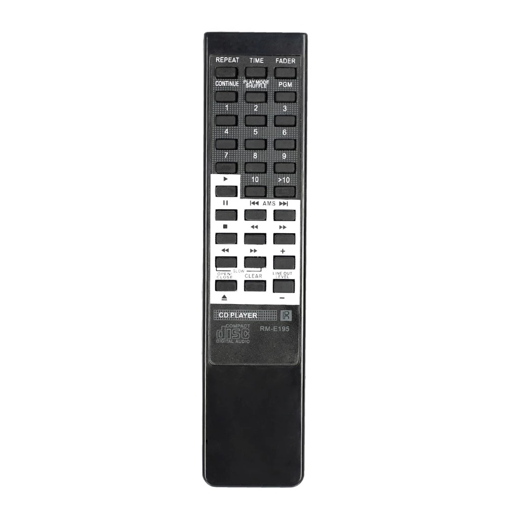 รีโมทคอนโทรลสากล RM-E195 สําหรับ sony CD AUDIO DISC DVD Recorder 228ESD 227ESD CDP-X33 CDP-950 controller