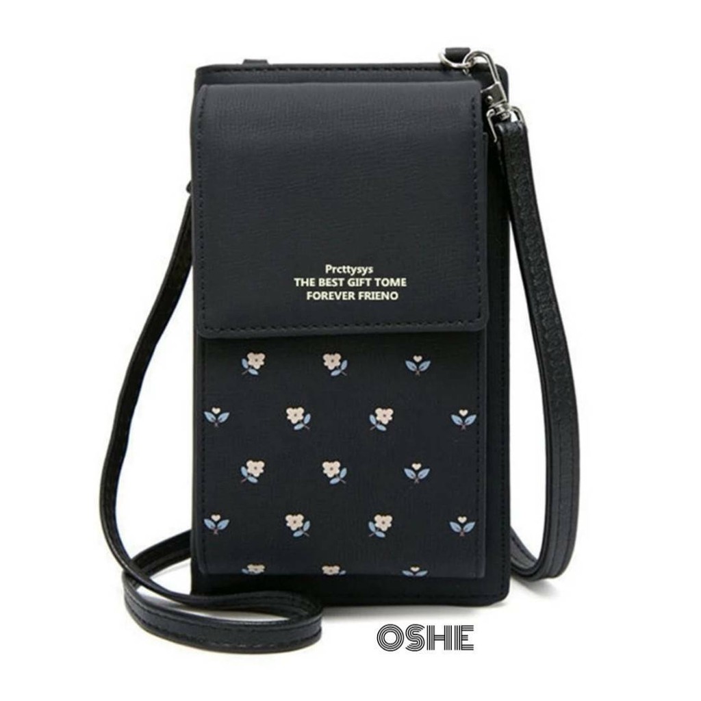 Oshe FLOWER SCREEN-PRINTED HP WALLET/2IN1 HP WALLET