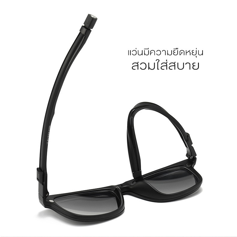 พร้อมส่ง แว่นตาคลิปออน เปลี่ยนเลนส์ได้ กันแดด ตัดแสงสะท้อน พร้อมอุปกรณ์ แว่นตา แว่นกันแดดแฟชั่น 5 เลนส์ 5 คละสี