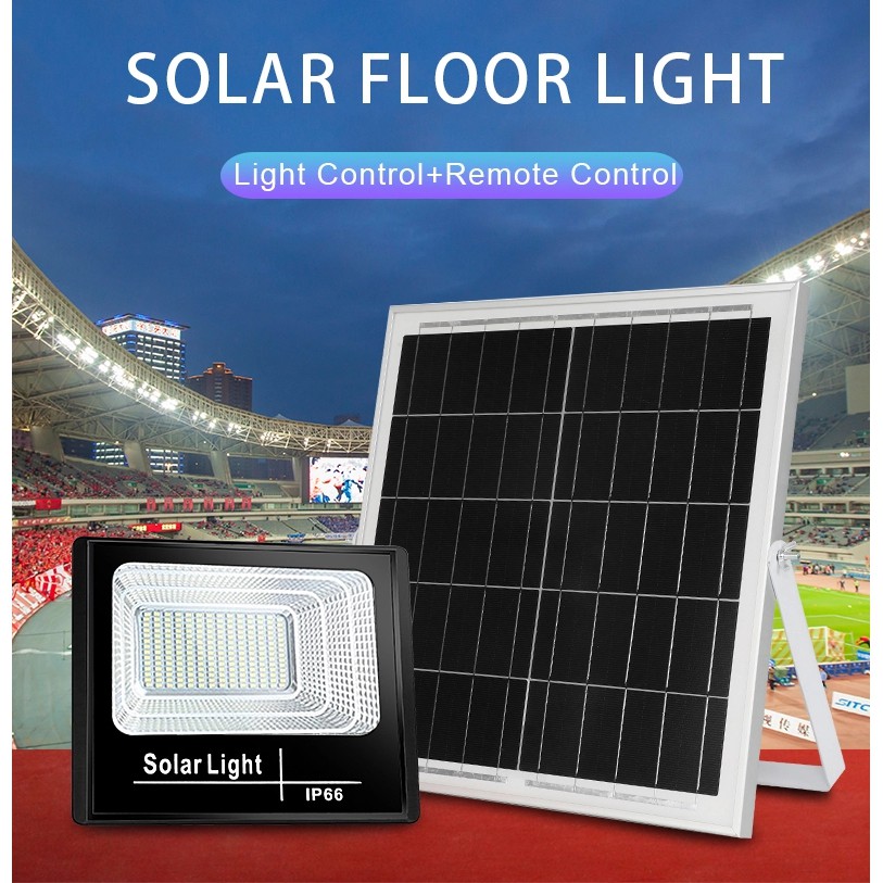 LM  ไฟโซล่าเซล แท้เกรดพรีเมี่ยม JD8840U  40W เทียบเท่ากับ 80W  ไฟสปอร์ตไลท์ 96 SMD วัสดุที่ไม่ใช่ AB