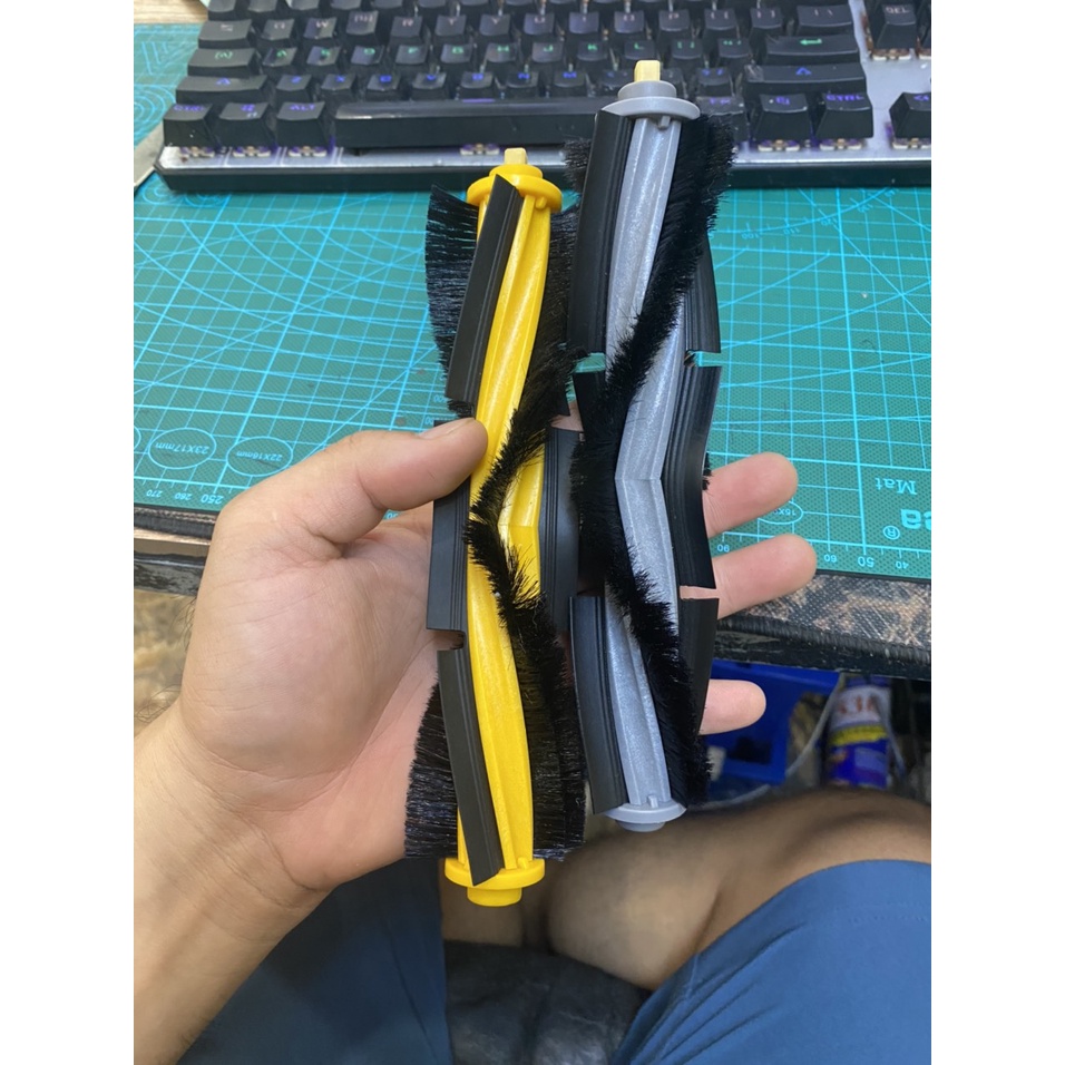 แปรงกลางและอุปกรณ์เสริมแปรงหลักสําหรับ Ecovacs Deebot DN33/320/39/36, DN55/520/56 T5, T8,N5, N8, T9 