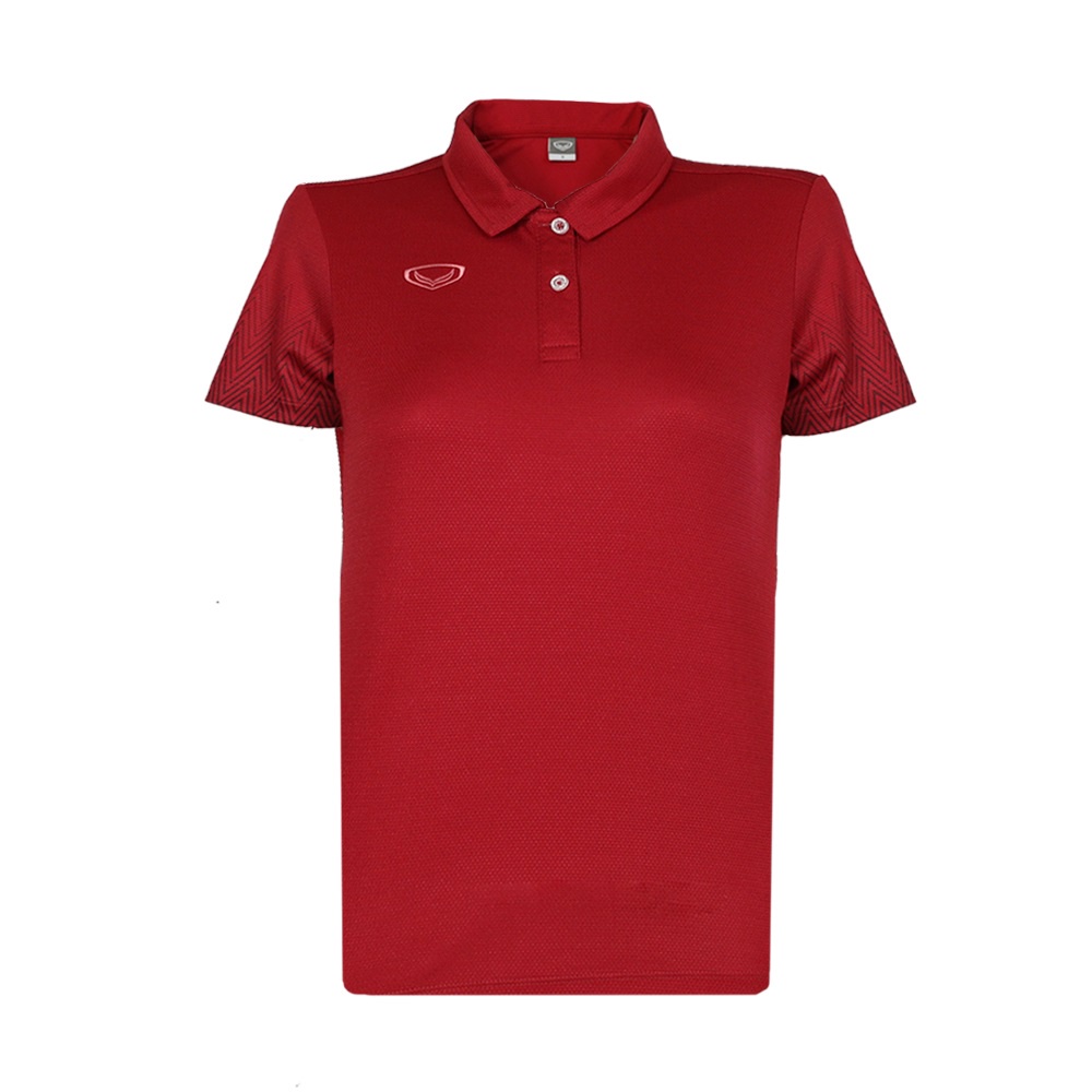 GRAND SPORT เสื้อโปโลหญิงพิมพ์แขน แกรนด์สปอร์ต รหัส : 012784