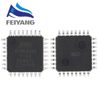 Atmega8 ATMEGA8A-AU TQFP32 ทดแทน (ATMEGA8L-8AU และ ATMEGA8-16AU )