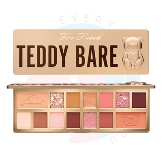 ลด 18% {โค้ด 8MZCRVW} [พร้อมส่ง] 🐻 Too Faced Teddy Bare Bare It All Eye Shadow Palette